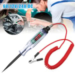 Testeur de Circuit électrique de voiture,sonde de puissance 3-24V,testeur de tension numérique 12V DC,outils de Diagnostic LCD,moto camion automobile