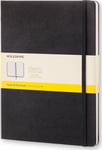 Notebook Moleskine Classic Anteckningsbok XL Svart