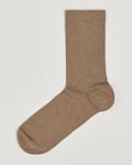 Sweyd Crew Cotton Socks Sand