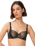 Triumph Womens Amourette Charm Padded Bra - Black - Size 38D