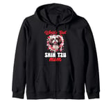 Shih Tzu Dog Breed Pet World's Best Shih Tzu Mom Zip Hoodie