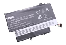 vhbw Batterie compatible avec Lenovo ThinkPad Yoga 12 (20DL-L0043AU) ordinateur portable Notebook (3150mAh, 14,8V, Li-polymère)