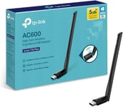 High Gain USB Wi-Fi Dongle Dual Band Wi-Fi Adapter TP-Link AC600 5dBi Antenna