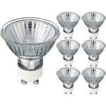 GU10 Halogen Spotlight-lampor 35W 220-240V 2700K Varmvitt Dimbar 6-pack [Energiklass G]