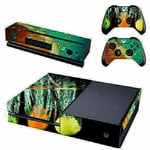 9 Style PVC Skin Decal Cover Sticker Fit XBox One Gaming Console Controller po