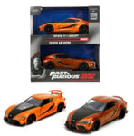 JADA TOYS, TOYOTA FT-1 Concept orange and TOYOTA GR Supra FAST & FURIOUS, 1/3...