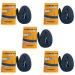 Continental Tour 28 Schrader Tube 700 x 32-47c Touring Bike Inner Tubes 5 PACK