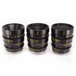 Mitakon Zhongyi 17mm T1 + 25mm T1 + 35mm T1 (Cine Bundle Set) pour MFT | ✅ 5 ans de garantie