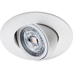 SG Jupiter Tek innfelt spotlight, 6W LED, GU10, 2700K