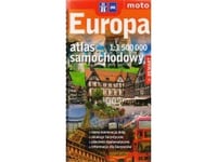 Europe Car Atlas 1:1 500 000 (Polish) Hardcover - 1 Jan 2011