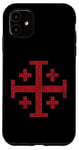 iPhone 11 KNIGHT'S TEMPLAR JERUSALEM CROSS KINGDOM OF JERUSALEM Case