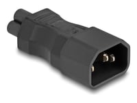 Delock - Strömadapter - Iec 60320 C14 Till Iec 60320 C5 - 250 V - 2.5 A - Svart