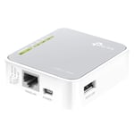 TP-Link Routeur 150Mbps Wi-Fi N, 1 Port USB 2.0, 1 Port Ethernet, Port USB pour clé 3G/4G (TL-MR3020)