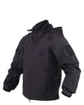 Rothco Soft Shell Jacka m. Dold Förvaring (Svart, 4XL) 4XL Svart