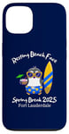 Coque pour iPhone 13 Repos Beach Face Spring Break 2025 Fort Lauderdale Floride