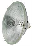 Empi 00-9304 framlampa / strålkastare 7", sealed beam, hel/halvljus, kupat glas