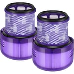 2-Pack - Filter för Dyson V11/V15 - Efterfilter Purple V11/V15 (HEPA)