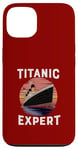 Coque pour iPhone 13 Titanic Expert – White Starline RMS Titanic Garçons Filles