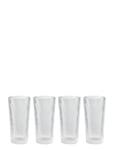 Stelton Pilastro Long Drink Glass 0.3 L. 4 Pcs Clear Nude