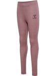 Hummel Wingo ull/bambus leggings - twilight mauve