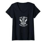 Womens See You in Valhalla Thor Hammer Viking V-Neck T-Shirt