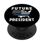 Futurs président Boy President To Be Mr President PopSockets PopGrip Adhésif