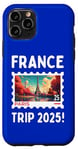 Coque pour iPhone 11 Pro Tour Eiffel 2025 assortie en France