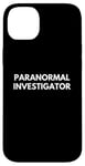 Coque pour iPhone 14 Plus Enquêteur paranormal de chasse aux fantômes d'Halloween