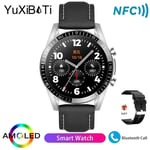 Montre Intelligente De Sport Étanche Bluetooth Pour Hommes Et Femmes,Bande Intelligente Pour Huawei 2 Pro,Galaxy Watch 6,Gt4pro,Appel Téléphonique - Type Silver Black