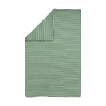 Marimekko Tasaraita pussilakana 150x210 cm Off white-dark green