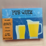 Pub Quiz- Family & Group Board Game- 2-6 players or Team 1000 Questions