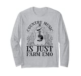 Country Music Is Just Farm Emo Long Sleeve T-Shirt