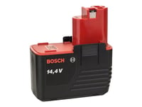 Bosch 2 607 335 252, Batteri, Nikkelmetallhydrid (Nimh), 2,6 Ah, 14,4 V, Gsb 14,4 V  Gsr 14,4 V Professional  Psr 14,4 V, Svart, Rød