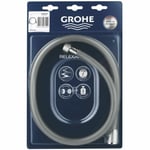 Genuine Grohe 28151001 Relexaflex Shower Hose 1500 Silver Universal Connection