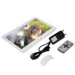 10Inch 16:9 1024*600 Hd Screen Digital Photo Frame Electronic Album White Part