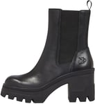 Calvin Klein Femme Chunky Heeled Chelsea Boot LTH YW0YW01112 Bottes mi-Hautes, Noir (Triple Black), 40 EU