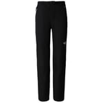 THE NORTH FACE Diablo Reg Straight Pantalon de randonnée pour Femmes TNF Black/Npf 34