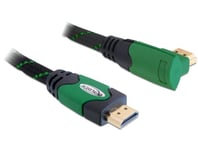 Delock High Speed HDMI with Ethernet - HDMI-kabel med Ethernet - 3 m