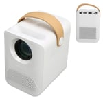 Mini Projector White 1080P 4K 5G WiFi Optical Engine HiFi Loudspeaker Proje Kit