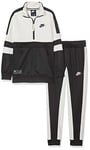 Nike B AIR TRK Suit Cuff Survêtement Garçon, Black/Black/Sail, FR : XS (Taille Fabricant : XS)