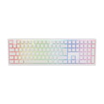 Ducky Zero 6108 Classic Pure White trådlöst mekaniskt tangentbord - Cherry MX2A Brown