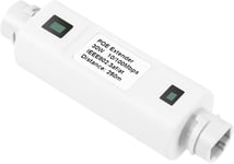 Ip67 Imperméable Poe Extenseur,Extérieur Poe+ Répéteur 100M/250M Extension,10/100 Mbps Rj45,Comply With Ieee802.3Af/At,Branchez Et Jouez Pour Poe Camera/Ap/Voip Phone(Wpoe6002)