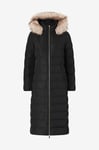 Tommy Hilfiger - Dunkappa Heritage Down Tyra Maxi With Fur - Svart