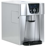 Ice Maker Machine and Water Dispenser No Plumbing Required Silver