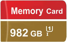 Carte SD Haute Vitesse Carte Mémoire TF Imperméable Memory SD Card pour Smartphones/Drones/Dash Cams/Cameras