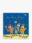 Woodmansterne 3 Owl Kings Christmas Card