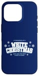 iPhone 16 Pro Dreaming Of A White Christmas Lyric Bing Crosby Case