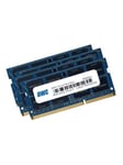 OWC Other World Computing - DDR3 - 32 GB: 4 x 8 GB - SO DIMM 204-PINToinen maailma tietokoneet - DDR3 - 32 Gt: 4 x 8 Gt - SO DIMM 204-PIN