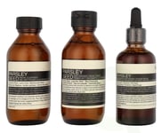 AESOP Parsley Seed Anti-Oxidant Skin Care Kit 300 ml Facial Cleanser 100ml/Toner 100ml/ Intense Serum 100ml