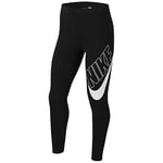 Nike G NSW Favorites Gx Legging Pantalon de Sport Fille Black/(White) (C/O) FR: XL (Taille Fabricant: XL)